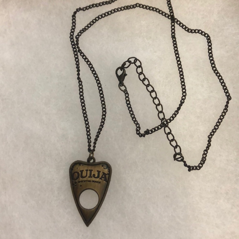 Ouija Board Planchette Necklace